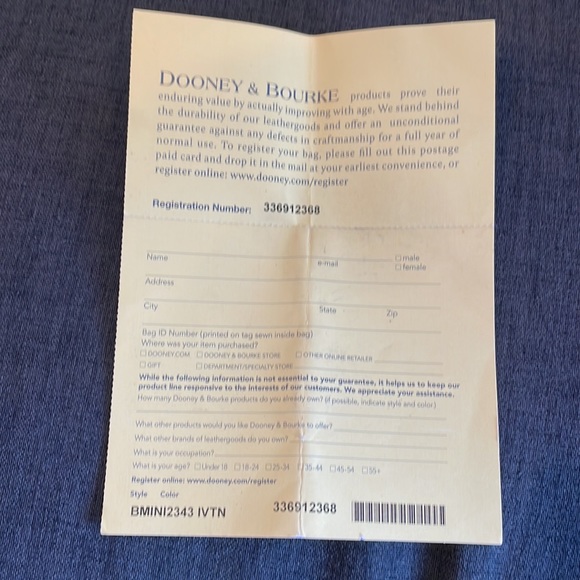 Rooney & Bourke purse - Picture 4 of 5